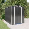 Garden Shed Anthracite 75.6"x107.9"x87.8" Galvanized Steel