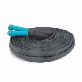 Aqua Joe Superlight 50ft Fiberjacket Max Garden Hose, 5/8"