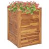 Garden Raised Bed 23.6"x23.6"x33.1" Solid Acacia Wood