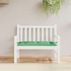 Garden Bench Cushion Green 39.4"x19.7"x2.8" Oxford Fabric