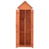 Garden Storage Shed 28"x23.6"x83.9" Wood