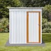 Metal garden sheds 5ftx4ft outdoor storage sheds