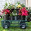 700lb Capacity, 38' x 20' Towable Mesh Garden Utility Cart