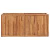 Garden Raised Bed 59.1"x19.7"x27.6" Solid Wood Teak