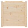 Garden Planter 39.4"x19.7"x19.7" Solid Wood Pine