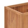 Garden Raised Bed 59.1"x19.7"x27.6" Solid Wood Teak