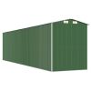 Garden Shed Green 75.6"x303.9"x87.8" Galvanized Steel