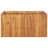 Garden Raised Bed 39.4"x39.4"x19.7" Solid Acacia Wood