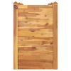 Garden Raised Bed 63"x23.6"x33.1" Solid Wood Acacia