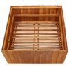 Garden Raised Bed 39.4"x39.4"x19.7" Solid Acacia Wood