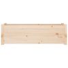 Garden Planters 2 pcs 39.4"x12.2"x12.2" Solid Wood Pine