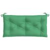 Garden Bench Cushion Green 39.4"x19.7"x2.8" Oxford Fabric