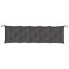 Garden Bench Cushion Anthracite 70.9"x19.7"x2.8" Oxford Fabric