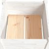 Garden Planter White 19.7"x19.7"x27.6" Solid Wood Pine