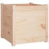 Garden Planter 19.7"x19.7"x19.7" Solid Wood Pine