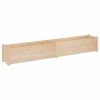 Garden Planter 78.7"x12.2"x12.2" Solid Wood Pine