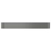 Garden Raised Bed Gray 218.1"x39.4"x26.8" Powder-coated Steel