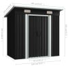 Garden Shed Anthracite Steel