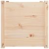 Garden Planter 19.7"x19.7"x19.7" Solid Wood Pine