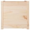 Garden Planter 19.7"x19.7"x19.7" Solid Wood Pine