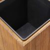 Garden Raised Bed Pot 13.2"x13.2"x13.2" Solid Acacia Wood