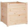 Garden Planter 23.6"x23.6"x23.6" Solid Wood Pine