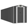 Garden Shed Anthracite 75.6"x303.9"x87.8" Galvanized Steel