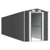 Garden Shed Anthracite 75.6"x303.9"x87.8" Galvanized Steel