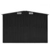 Garden Shed 101.2"x117.3"x70.1" Metal Anthracite