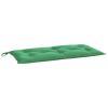 Garden Bench Cushion Green 39.4"x19.7"x2.8" Oxford Fabric