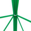 8FT Weather Resistant Yard Garden Windmill Green