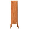 Garden Trellis Fence Orange 59.1"x31.5" Solid Firwood