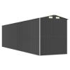 Garden Shed Anthracite 75.6"x303.9"x87.8" Galvanized Steel