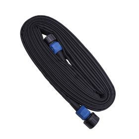 Heavy Duty Soaker Hose Dripping Water Hose Saves 70% Water Consistent Drip Throughout Hose Lightweight Garden Hose Perfect for Garden Flowers Beds… (Length: 25ft)