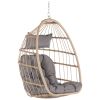 Outdoor Garden Rattan Egg Swing Chair Hanging Chair