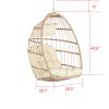 Outdoor Garden Rattan Egg Swing Chair Hanging Chair